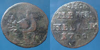 Allemagne, deutschland, Sachsen Meiningen Heller Sachsen Meiningen, Bernhard, Heller 1700, Grobe 62 variante TB+ -