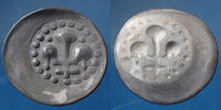 Strasbourg, Strassburg pfennig STRASBOURG, STRASSBURG, Municipalité 15/16e siècle, pfennig au Lis, 15mm, 0,32 grm, EL.317 SUP patine grise -