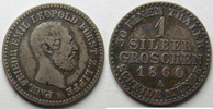 Allemagne, Deutschland, Lippe Detmold 1 groschen LIPPE DETMOLD, 1 groschen 1860 A, KM.265 TTB -