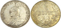 Deutsch-Ostafrika 1/4 Rupie 1/4 Rupie - Wilhelm II. - In Uniform der Garde du Corps - J. N 720 -