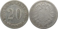 Deutschland 20 Pfennig 1875 C J5 20 Pfennig C ss/s 66.94 元 含税 ＋  133.79 元 运费