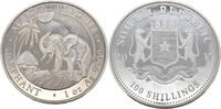 Somalia 100 Schilling African Wildlife - Elefant -