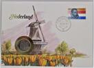 Niederlande 1 Gulden Abbildung einer Windmühle in einem Tulpenfeld - Numisbrief -