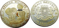 Somalia 100 Schilling / 1 Oz African Wildlife - Elefant -