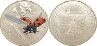 Deutschland 5 Euro Siebenpunkt Marienkäfer -