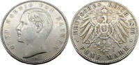 Kaiserreich Bayern 5 Mark Otto König von Bayern,J.46 -