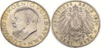 Bayern 3 Mark Ludwig III. (1913-1918) - König von Bayern - Drei Mark - J.52 -