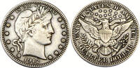 United States of America / USA Quarter Dollar 1/4 Dollar - Barber Quarter -