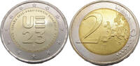 Spanien 2 Euro 2023 Spanische EU-Ratspräsidentschaft Stempelglanz 35.56 元 含税 ＋  133.79 元 运费