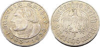 Drittes Reich 2 Reichsmark 1933 J 450. Jahrestag der Geburt von Martin L... 334.27 元 含税 ＋  133.79 元 运费