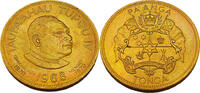Tonga 1 Pa'anga 1968 Commonwealth-Mitgliedschaft 1970, vergoldet Stgl, v... 141.82 元 含税 ＋  133.79 元 运费