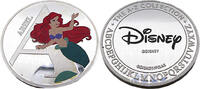 Disney Arielle, die Meerjungfrau - Arielle , 999‰ Silber Überzug -