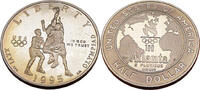 Vereinigte Staaten / USA 1/2 Dollar Olympische Spiele zur Hundertjahrfeier in Atlanta - Basketball -