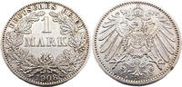 Kaiserreich 1 Mark 1 Reichsmark,J.17 -