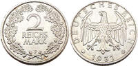 Weimarer Republik 2 Reichsmark 1931 F 2 Mark, J.320, 1931 F Vzgl/stgl,le... 585.29 元 含税 ＋  133.79 元 运费