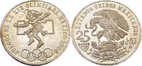 Mexiko 25 Pesos Olympische Sommerspiele von 1968 in Mexico -