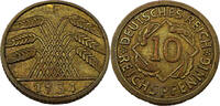 Weimarer Republik 10 Reichspfennig 10 Pfennig, J.317 -