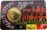 Belgien 2 1/2 Euro Red Devils, Coincard -