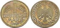 Bundesrepublik Deutschland / BRD 1 Deutsche Mark BRD 1,- DM, J.385 1965 G -