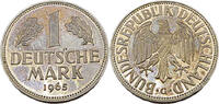 Bundesrepublik Deutschland / BRD 1 Deutsche Mark BRD 1,- DM, J.385 1965 G -