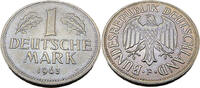 Bundesrepublik Deutschland / BRD 1 Deutsche Mark Standardumlaufmünze - Deutscher Adler -