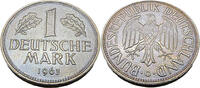 Bundesrepublik Deutschland / BRD 1 Deutsche Mark Standardumlaufmünze - Deutscher Adler -