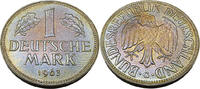 Bundesrepublik Deutschland / BRD 1 Deutsche Mark Standardumlaufmünze - Deutscher Adler -