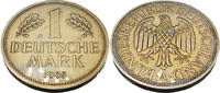 Bundesrepublik Deutschland / BRD 1 Deutsche Mark Standardumlaufmünze - Deutscher Adler -