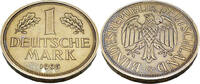 Bundesrepublik Deutschland / BRD 1 Deutsche Mark Standardumlaufmünze - Deutscher Adler -