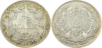 Deutschland / Kaiserreich 1/2 Mark Halbe Mark - J.16 -