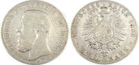 Baden 2 Mark Friedrich I. (1856-1907) - Großherzog von Baden - Zwei Mark - J.26 -