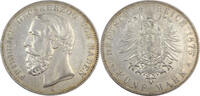 Baden 5 Mark Friedrich I. (1856-1907) - Großherzog von Baden - Fünf Mark - J.27 -