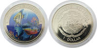 Liberia 1 Dollar Marine-Life Protection Fische -