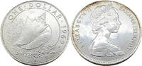 Bahamas 1 Dollar Nicht zirkulierte Dollar Münzen Bahamas / Meeresschnecke - Elisabeth II. -