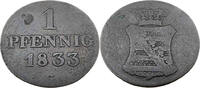 Sachsen 1 Pfennig Standardumlaufmünze - 1 Pfennig Königreich Sachsen - Anton I -