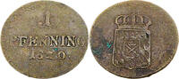 Bayern 1 Pfennig Standardumlaufmünze - 1 Pfennig Bayern - Maximilian I. Joseph -