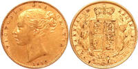 Great Britain Sovereign 1868 Gold Sovereign "Shields" die number 10, Great Britain -