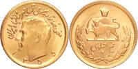 Iran 1/2 Pahlavi 1976(1355) Gold 1/2 Pahlavi, Reza Pahlavi -