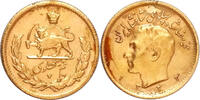 Iran 1/2 Pahlavi 1333(1954) Gold 1/2 Pahlavi, Reza Pahlavi -