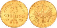 Austria 25 Shilling 1928 Gold 25 Shilling, Austria -