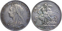 Great Britain Crown 1900 Silver Crown, Great Britain, Victoria -