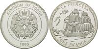 Tonga, 1 Pa´anga Segelschiff La Princesa, -