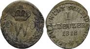 Württemberg, Kreuzer Wilhelm I., 1816-1864, -