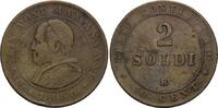Vatikan, 2 Soldi Pius IX., 1846-1878, -