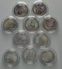 Ostkaribische Staaten, 25 Cents Sammler-Set Famous Sailing Ships, -