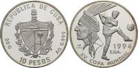 Kuba, 10 Pesos Fußball-Weltmeisterschaft 1994 in den USA, -