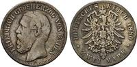 Baden, 2 Mark Großherzog Friedrich I., 1856-1907, -