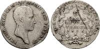 Preußen, 1/6 Taler Friedrich Wilhelm III., 1797-1840, -