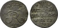 Brandenburg-Preussen, 4 Pfennig 1703 HFH, Friedrich I., 1701-1713, f.ss 401.63 元 含税 ＋  1,255.08 元 运费