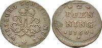 Würzburg, Bistum 1/2 Pfennig Adam Friedrich von Seinsheim, 1755-1779, -